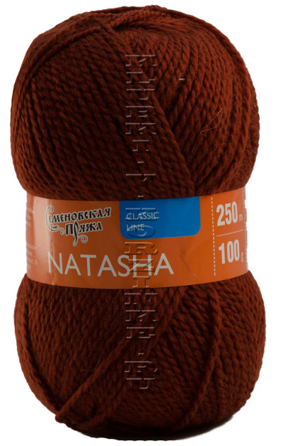 Пряжа Семеновская «Наташа» - (70015 - Терракот_v2)