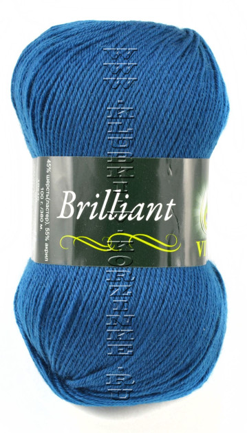 Пряжа VITA «BRILLIANT» - (4955 - Джинсовый)
