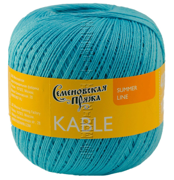 Пряжа Семеновская «Кабле» - (30493 - Аква_x1)