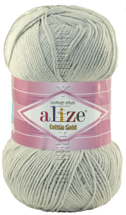 Пряжа COTTON GOLD Alize - (200 - Серый)