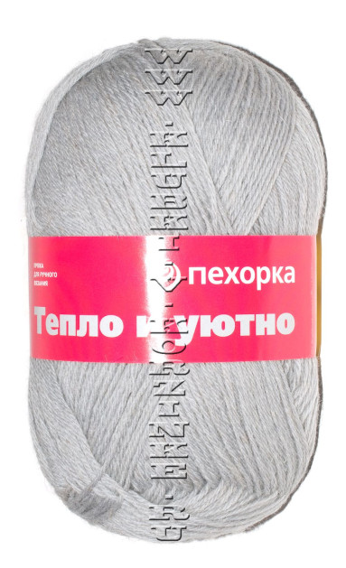 Пряжа Пехорка "Тепло и уютно" - (59- Мышонок)