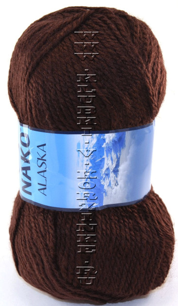 Пряжа Alaska Nako - (7122 - Шоколад)