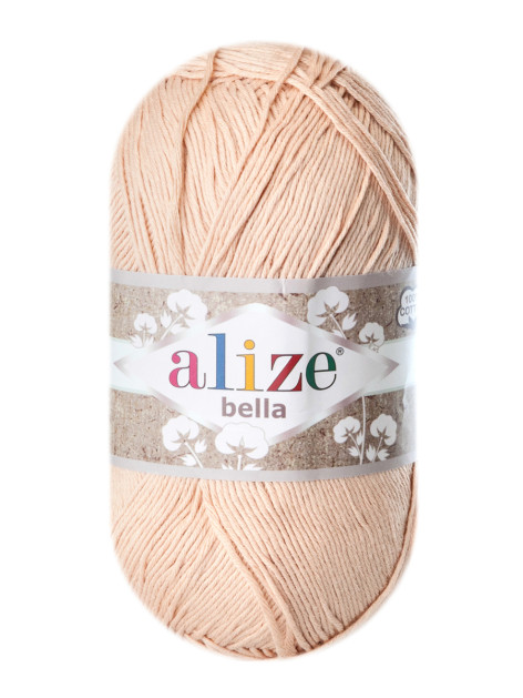 Пряжа Bella 100 Alize - (417 - Телесный)