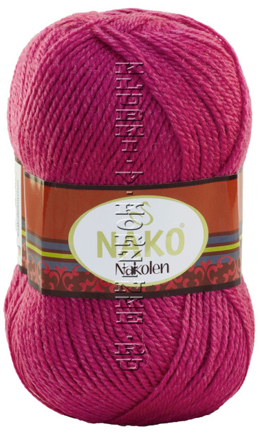 Пряжа Nakolen Nako - (3658 - Розовый)