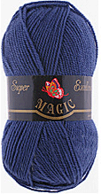 Пряжа MAGIC "Super Excellence" - (4105 - Синий)