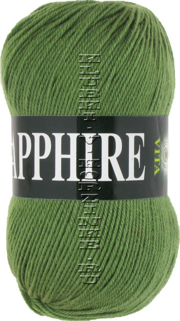 Пряжа VITA «SAPPHIRE» - (1520 - Зеленый)