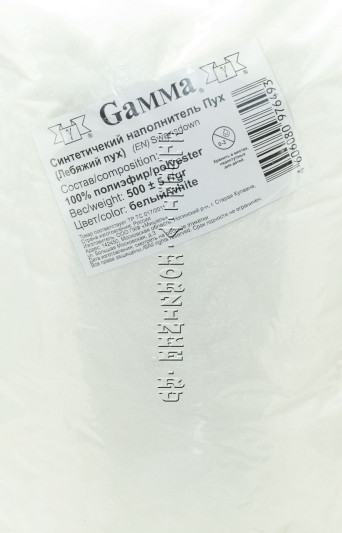 Синтетический наполнитель Пух (Лебяжий пух, Gamma) - 500 г