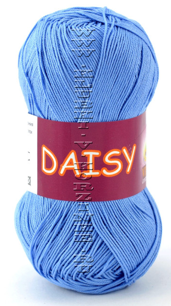 Пряжа VITA cotton  Daisy - (4414 - Голубой)