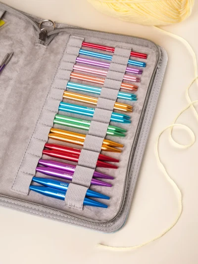 Набор съемных спиц 10см 3,0-10,0 мм голубой 