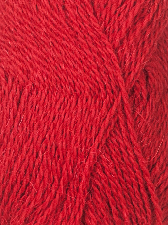 Пряжа Пехорка «Деревенская» - (88 - Красный мак)