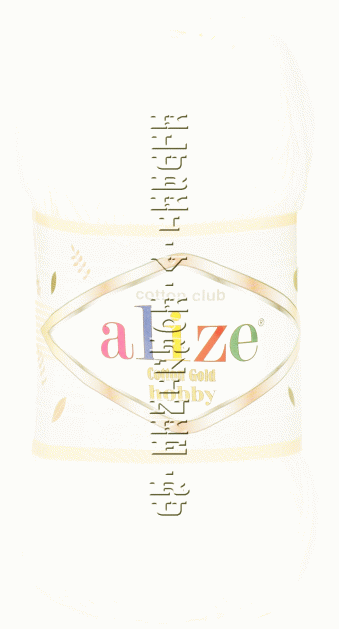 Пряжа Cotton Gold Hobby Alize - (55 - Белый)
