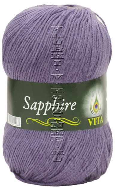 Пряжа VITA «SAPPHIRE» - (1538 - Пыльная сирень)