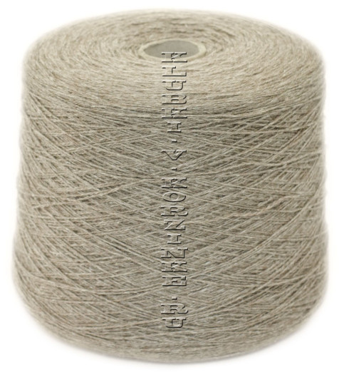 Пряжа в бобинах Yakysilk (22 - Бежевый меланж)