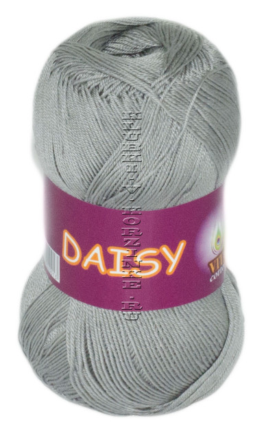 Пряжа VITA cotton  Daisy - (4430 - Серый)