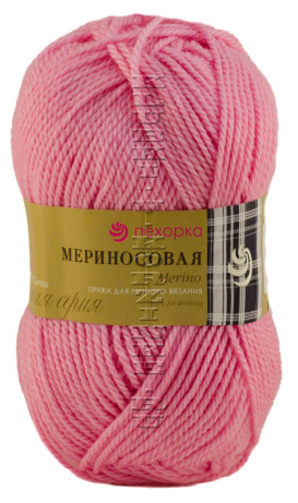 Пряжа Пехорка «Мериносовая» - (24 - Орхидея)