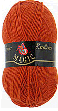 Пряжа MAGIC "Super Excellence" - (411 - Светлый терракот)