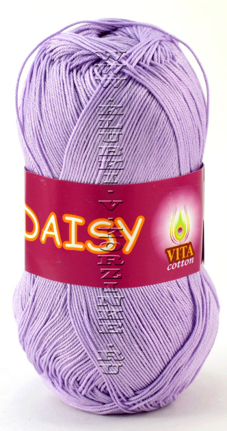 Пряжа VITA cotton  Daisy - (4416 - Светло-сиреневый)