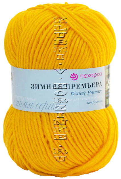 Пряжа Пехорка «Зимняя премьера» - (12 - Желток)